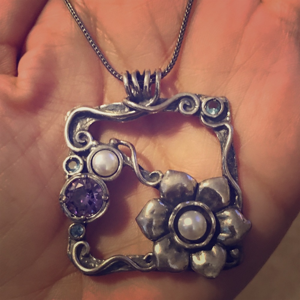 Silver pendent